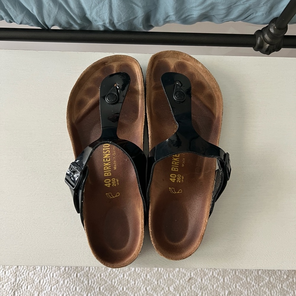 Black Birkenstocks